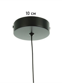 Светильник потолочный BayerLux «Ларго», LED, 18 Вт, 4000К, черный, 21.5×6×41 см