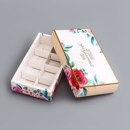 Коробка складная для 8 конфет без окна Прекрасного настроения, 9.8?17.7?3.5 см