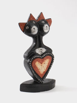 Интерьерный сувенир Влюблённые котята, 20 см
