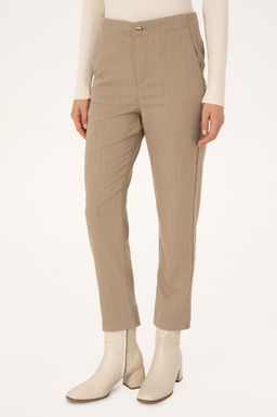 Kad_n Camel Kanvas Pantolon - U.s. polo assn фото 2