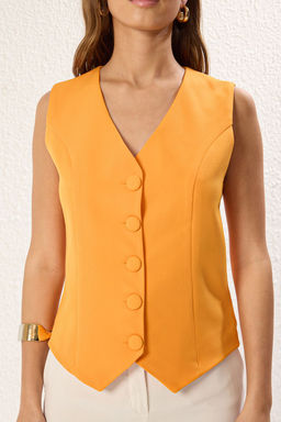Turuncu Fitted Yelek TWOSS21YE0009