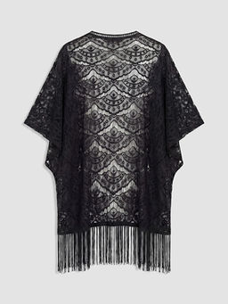 ?al Yaka Dantelli Sa?akl? Kad?n Kimono