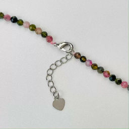 Бусы-чокер из Турмалина микс