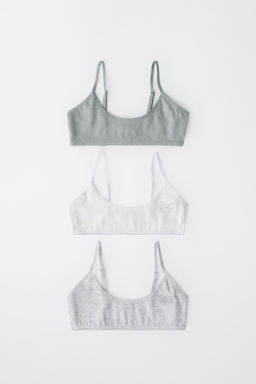 AGES 9-14 / THREE-PACK OF RHINESTONE SHAPED TOPS - Zara фото 4