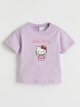 Hello Kitty Bask?l? K?z Bebek Ti??rt ve ?ort Tak?m