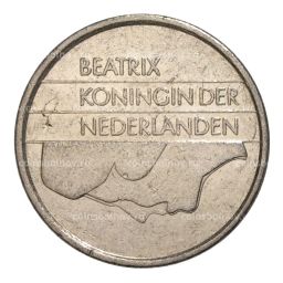 25 центов 1989 года Нидерланды