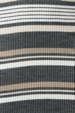 TRENDYOLMILLA Lacivert Mini Triko Renk Bloklu Dik Yaka Elbise TWOAW24EL00469 фото 3