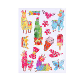 Мозаика алмазная "В мире альпак" в коробке