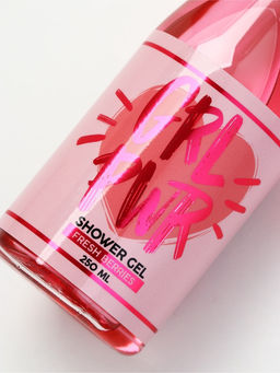 Подарочный набор GRL Power, гель для душа и бокал для шампанского, Чистое Счастье