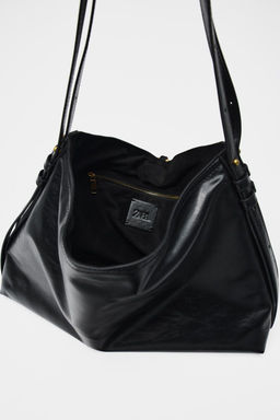 METAL DETAIL BUCKET SHOULDER BAG - Zara фото 6