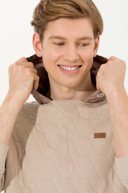 U. S. Polo Assn Мужская комфортная толстовка с капюшоном и камнем - U.s. polo assn фото 2