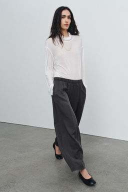 ZW COLLECTION BARREL TROUSERS - Zara фото 3
