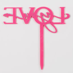 Топпер Люблю тебя, цвет фуксия - Страна карнавалия фото 13