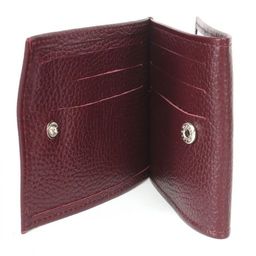 Обложка Croco-у-603 (для студ.билета+карточки) натуральная кожа бордо флотер (120) 234917  фото 3