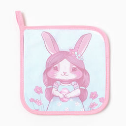 Набор кухонный «Этель» Bright day, прихватка 19×19 см, полотенце 35×60 см, вафля