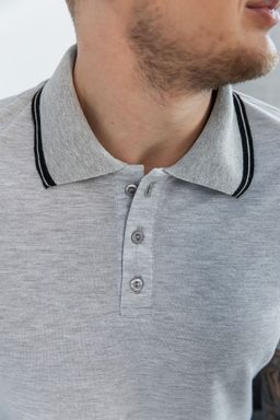 Спортивная футболка-поло Пике, 92% хлопок, 8% лайкра