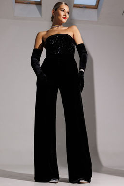 Брюки Мода Юрс 25-2947br черный