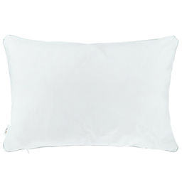 Наперник перопуховой 50х70см Пуходержащий, сатин отбеленный 135г/м2, на молнии, упаковка ПП 22х30см Домашняя мода (Россия)