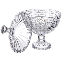 БЛЮДО С КРЫШКОЙ НА НОЖКЕ SAPHIR 17,8Х25,3 СМ - Lefard фото 3