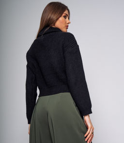 Свитер #КТ188 (1), чёрный