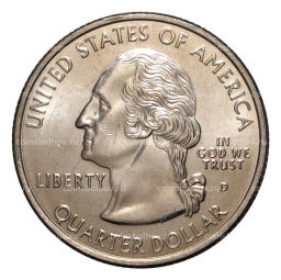 25 центов (1/4 доллара) 2004 года D США Штаты и территории  Флорида