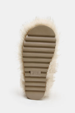 FAUX FUR BOOTS WITH STRAP SKI COLLECTION - Zara фото 12