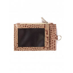 Визитница-кардхолдер Croco-В-216 н/к, 1отд, 3карм, бежевый кайман (79) 264760  фото 2