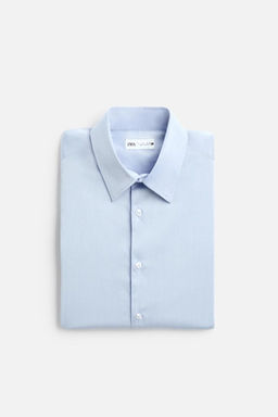 TEXTURED TWILL SHIRT - Zara фото 9