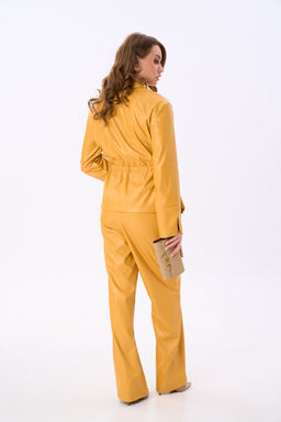 Брюки NIKVA н705-16 горчица  фото 2