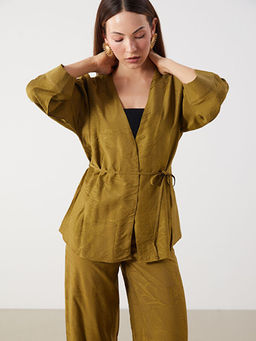 ?al Yaka Nak??l? Kad?n Kimono