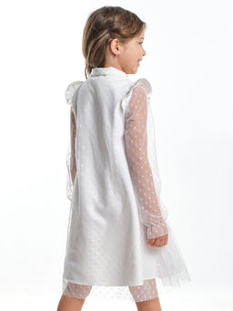 Платье нарядное праздничное UD 7123 касар горошек - Mini maxi фото 4