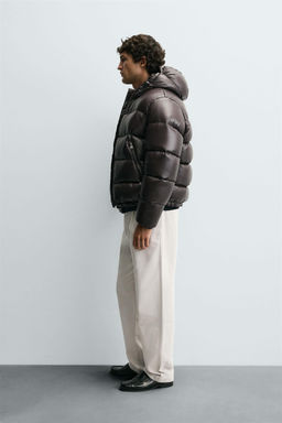 100% FEATHER WATER-REPELLENT DOWN JACKET - Zara фото 4