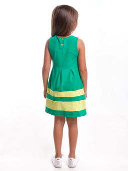 Платье для девочки UD 2912 зеленый - Mini maxi фото 2