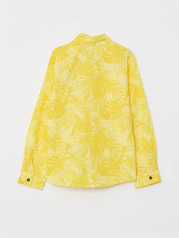 Desenli Uzun Kollu Erkek ?ocuk G?mlek - Waikiki фото 2