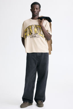 Camiseta con estampado Loose Fit - H&m фото 16