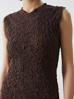 Bisiklet Yaka Kad?n Triko Elbise