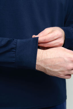 Арт. 67127/3 Лонгслив мужской 48-56 (5 шт) Цвет:темно-синий - Идеал фото 7