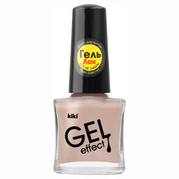 KIKI Д/НОГТЕЙ Лак д/ногтей GEL Effect без УФ-лампы 077 мат.бежевый