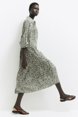 Vestido camisero midi - H&m фото 4