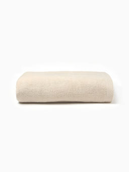 Полотенце махровое LoveLife Natural beige, 100×150 см, 100% хлопок, бежевое