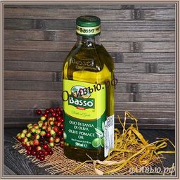 Масло оливковое рафинированное Pomace Olive Oil Basso 500 мл