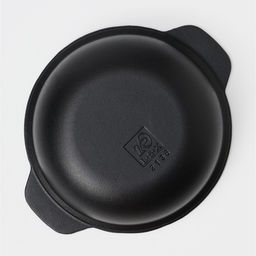 Жаровня, 2 л, d=24 см, с крышкой, чугун, чёрная