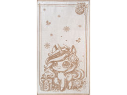 Полотенце махровое 6с103.512ж2 Аниме-единорог (лен3) 50х90см