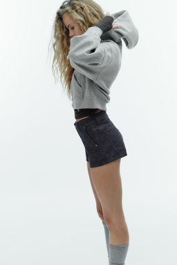 SOFT JACKET WITH PUFF SLEEVES