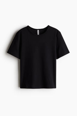 Camiseta en punto de algod?n