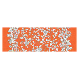 Скатерть-дорожка на стол 145х50см Фелиция, хлопок Комфорт 171г/м2, упаковка классическая 28х41см, Домашняя мода (Россия)  фото 2