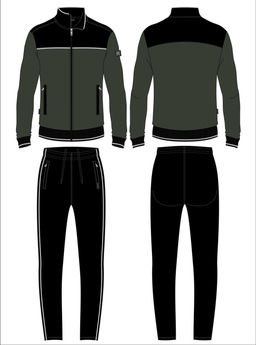 Спортивный костюм мужской 10M-RR-1839 RED-N-ROCKS - Red-n-rock's фото 12