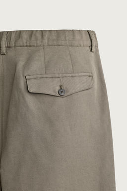PANTAL?N RELAXED FIT ALGOD?N - LINO / Khaki