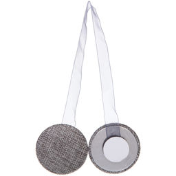 Цена за 4 шт. Подхват для штор на магните "Классика черный" 5см S1887