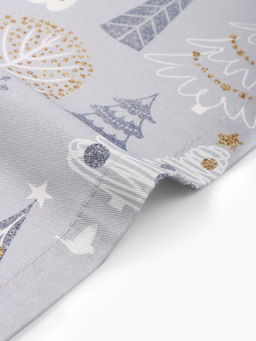 Набор сервировочных салфеток с декоративными кольцами Let it snow, 40?40 см - 4 шт., 100% хлопок, саржа 190 г/м?